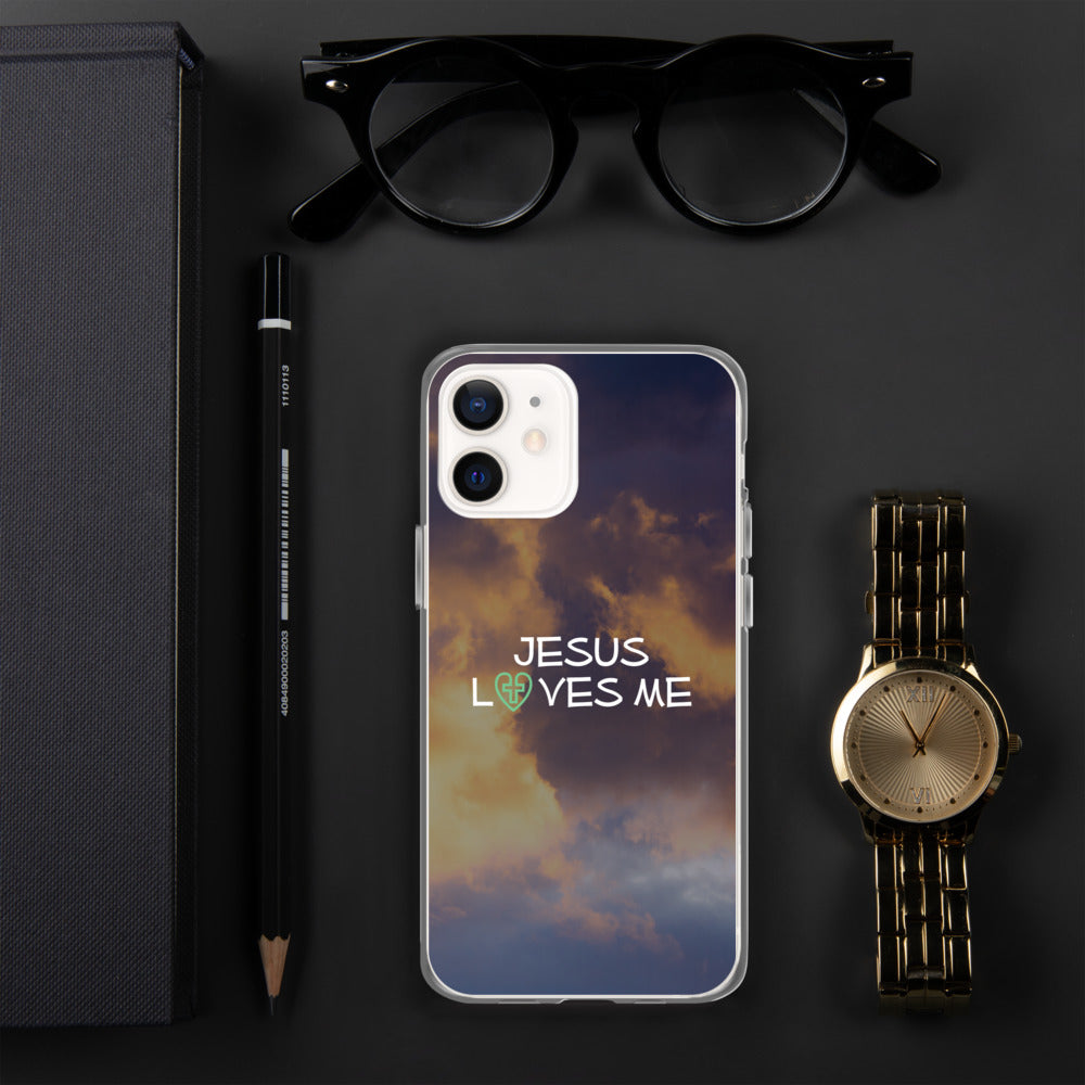Jesus loves me iPhone Case