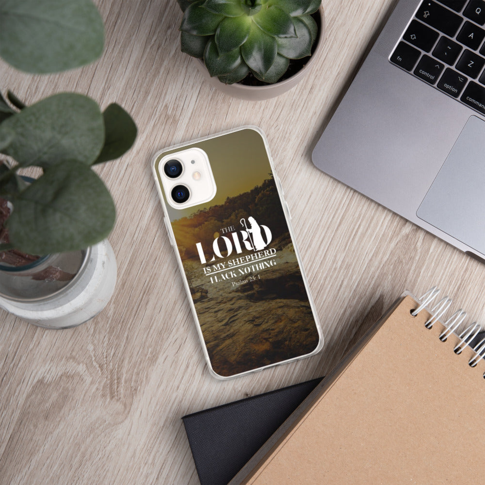 The Lord is Your Shepherd iPhone Case