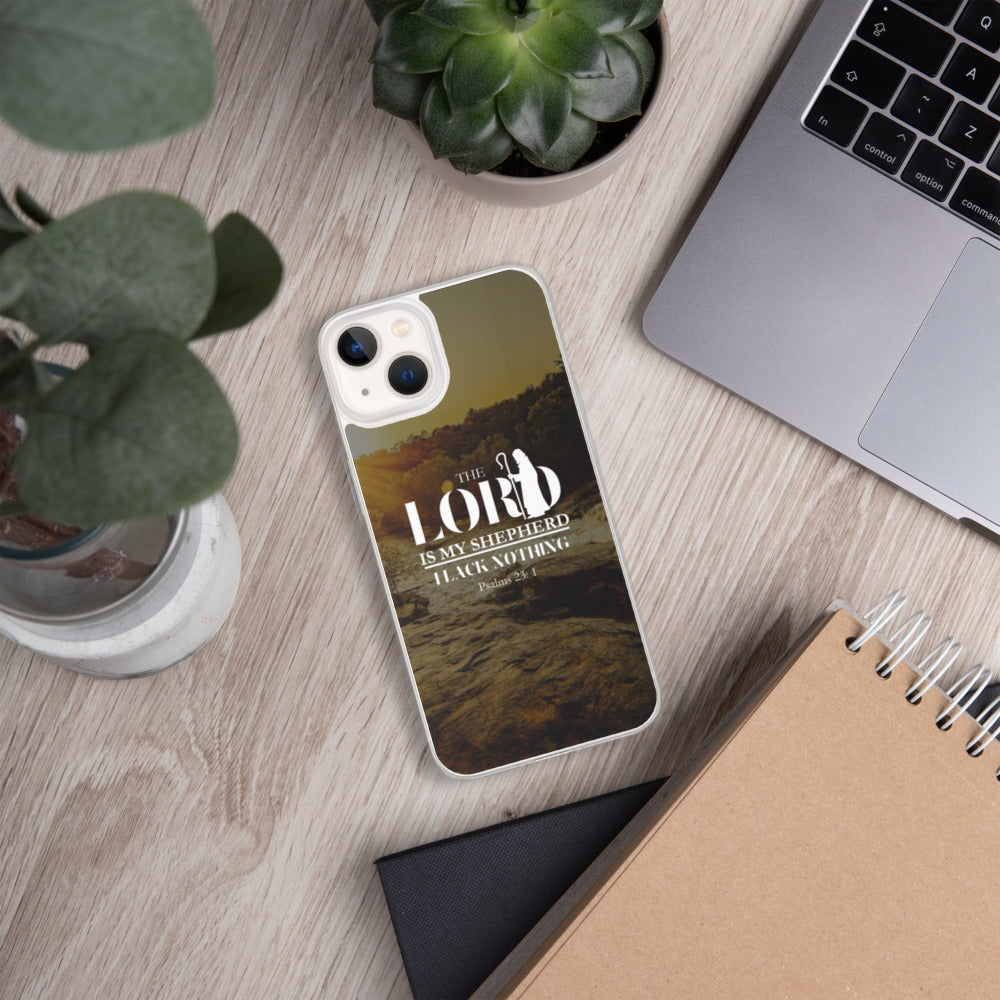 The Lord is Your Shepherd iPhone Case