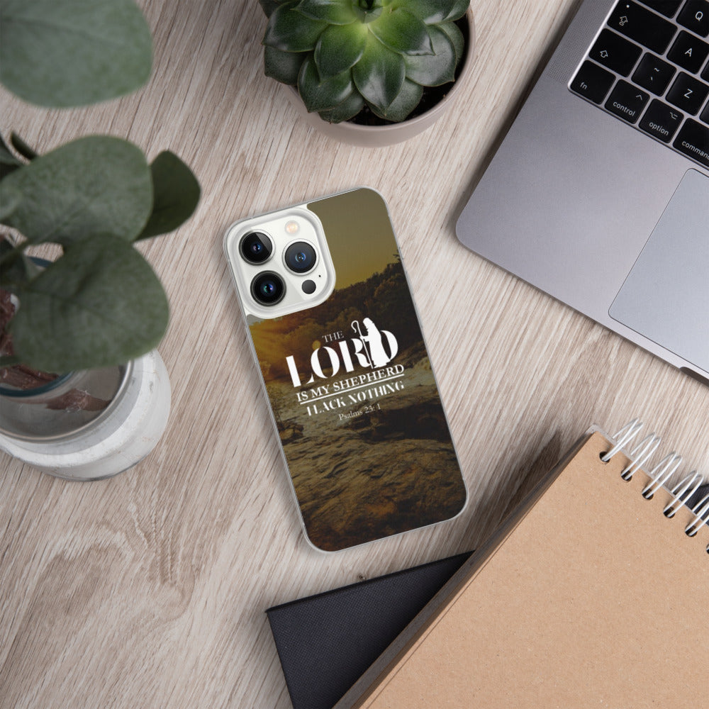The Lord is Your Shepherd iPhone Case