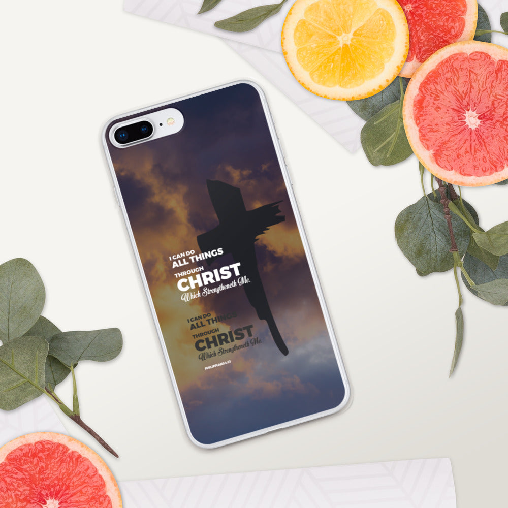 I Can Do All Things Through Christ iPhone Case