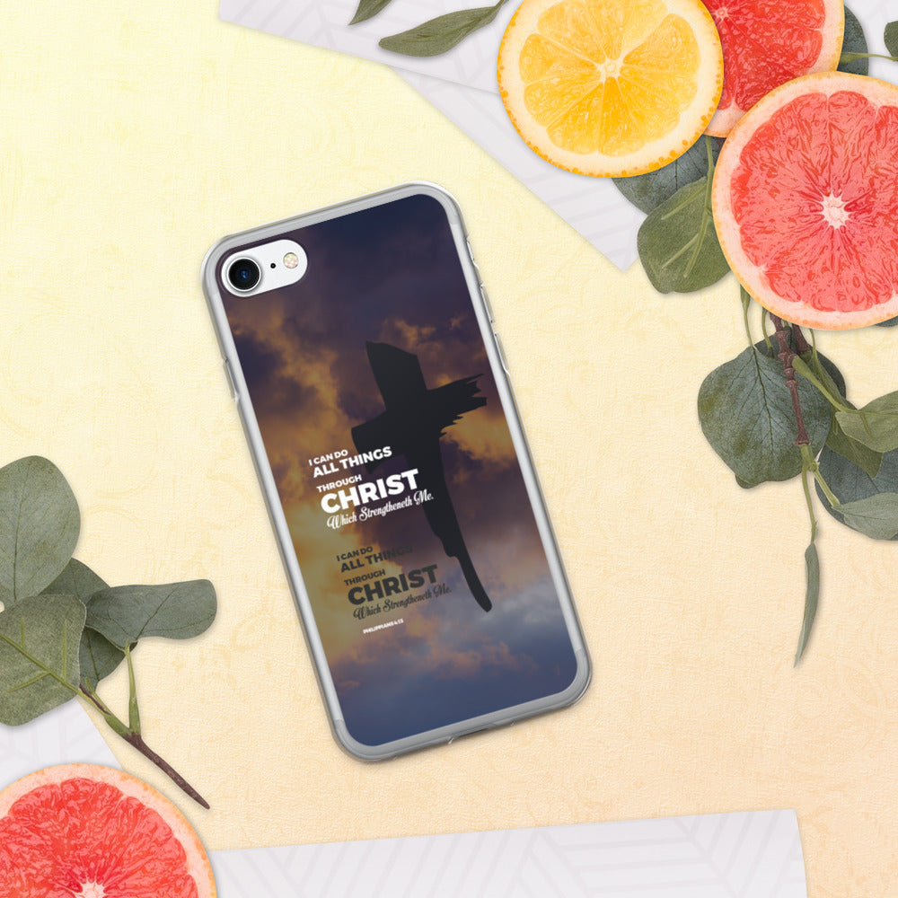 I Can Do All Things Through Christ iPhone Case
