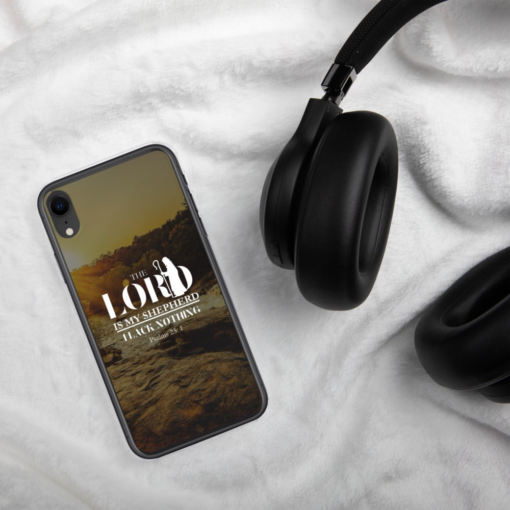 The Lord is Your Shepherd iPhone Case