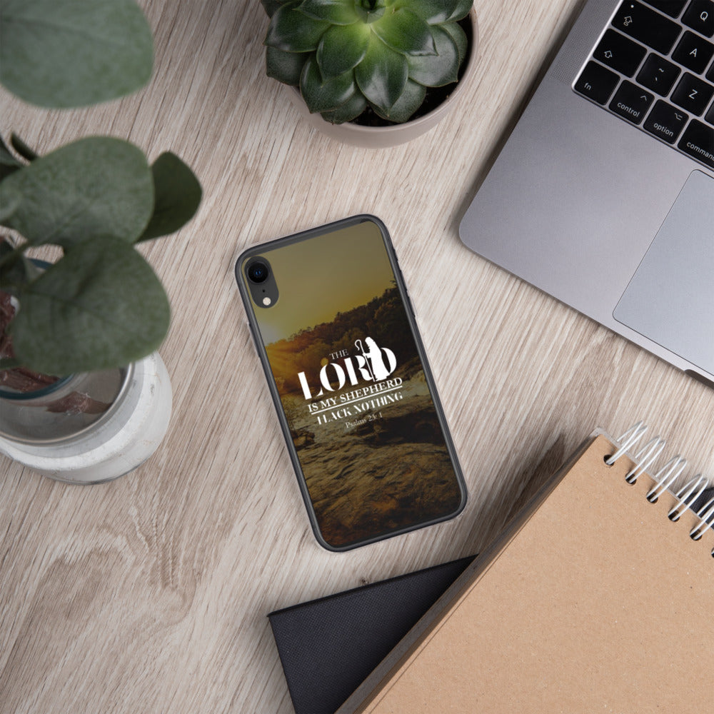 The Lord is Your Shepherd iPhone Case