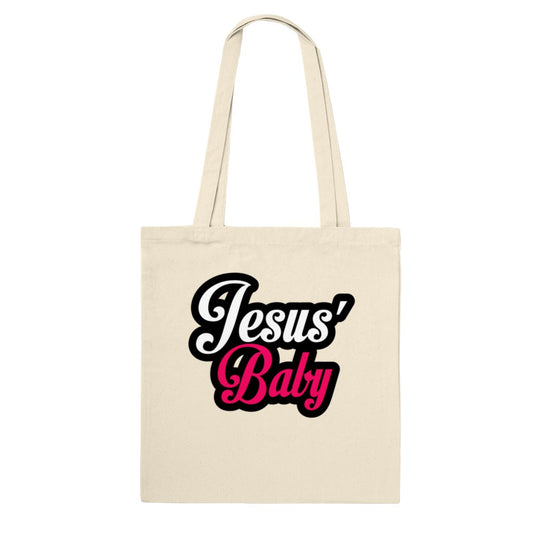 Jesus Baby Tote Bag