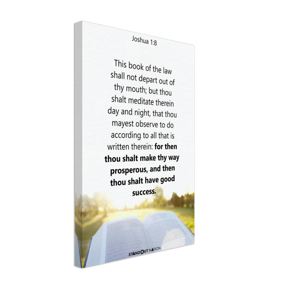 Thou shall meditate day and night Poster
