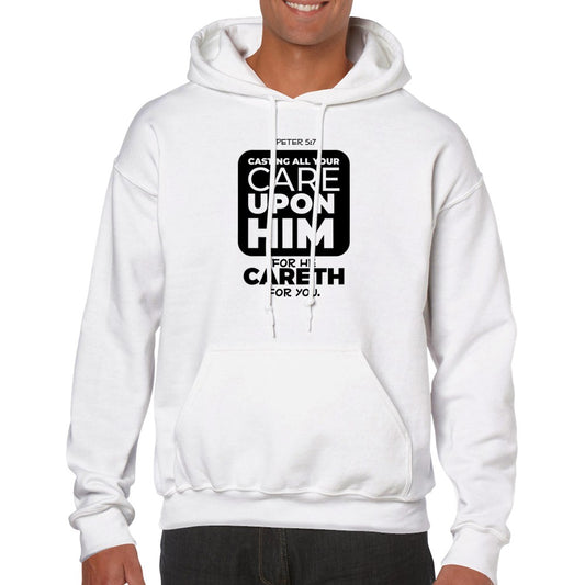 Cast All Your Cares Upon Him Unisex Hoodie