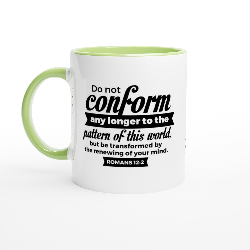Do not conform mug