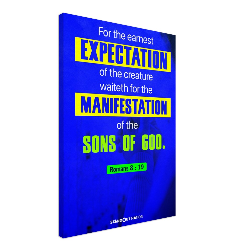Manifestation of the Sons of God Poster