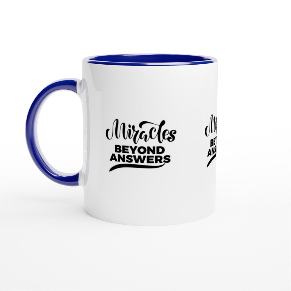 Miracles beyond answers mug