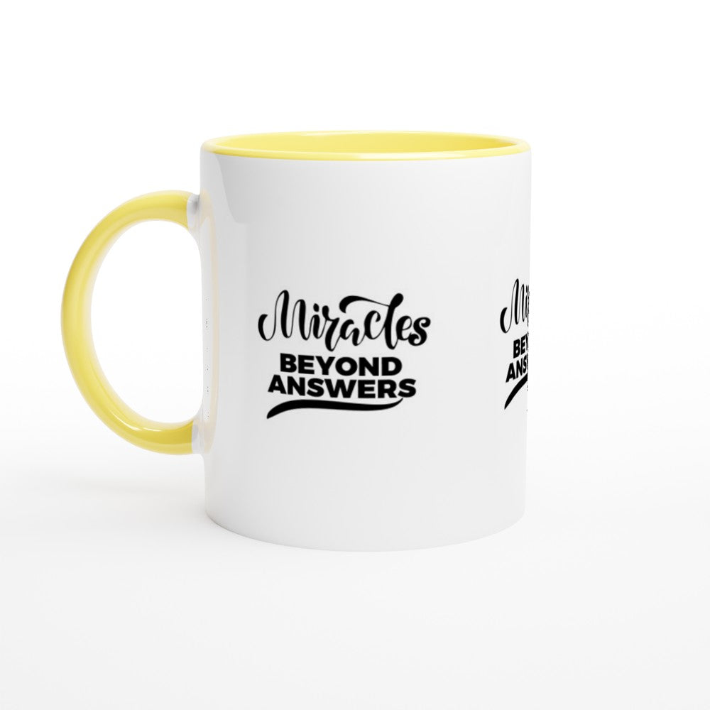 Miracles beyond answers mug