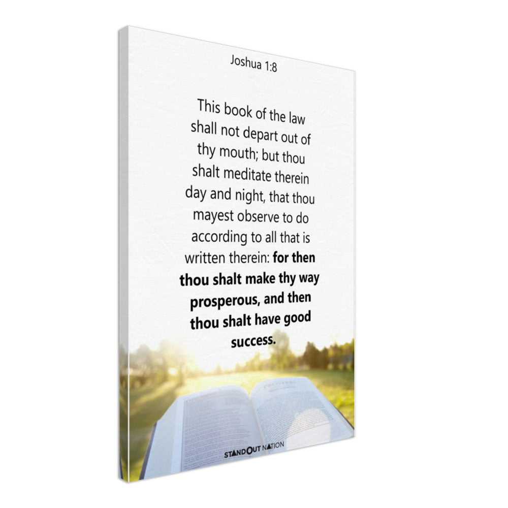 Thou shall meditate day and night Poster