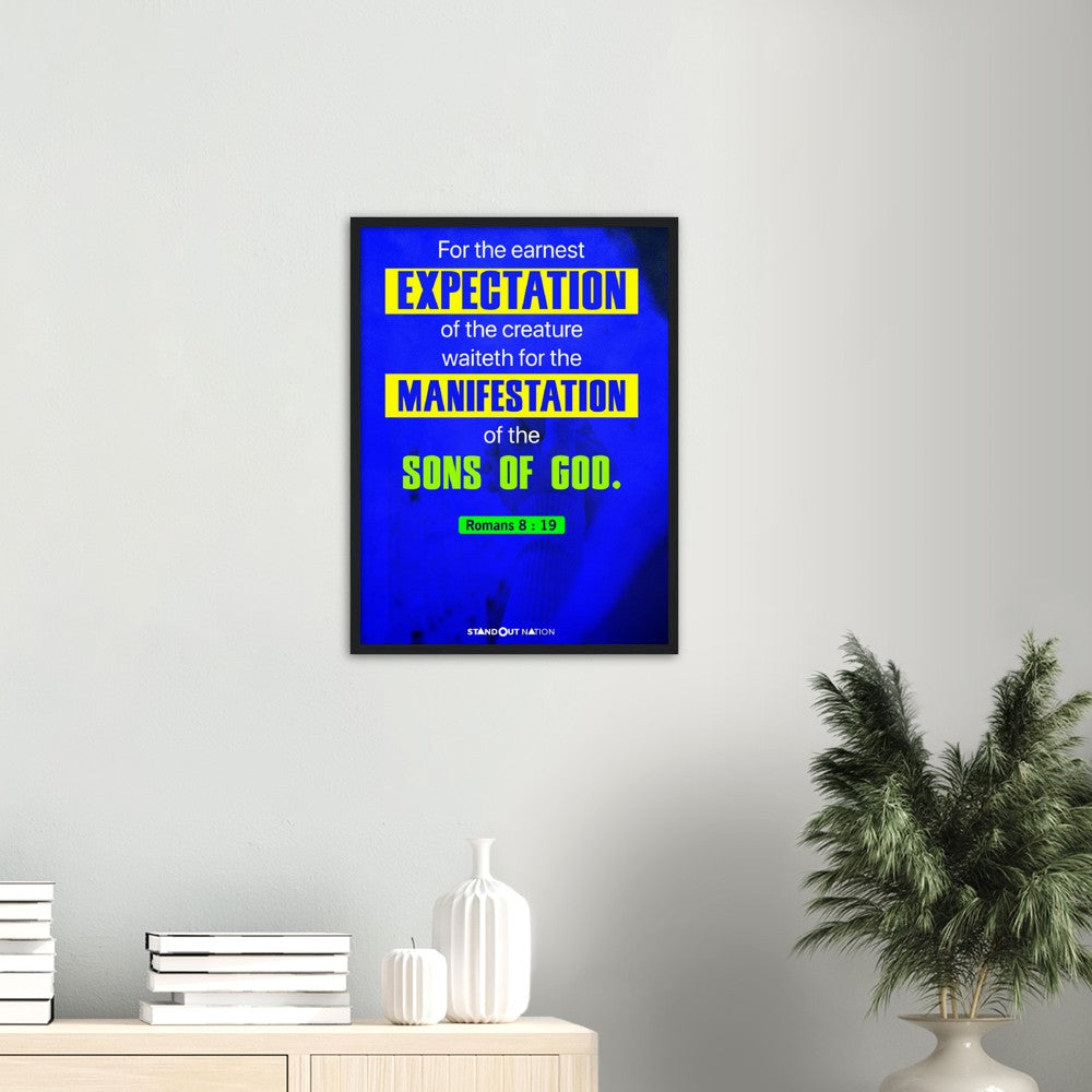 Manifestation of the Sons of God Poster