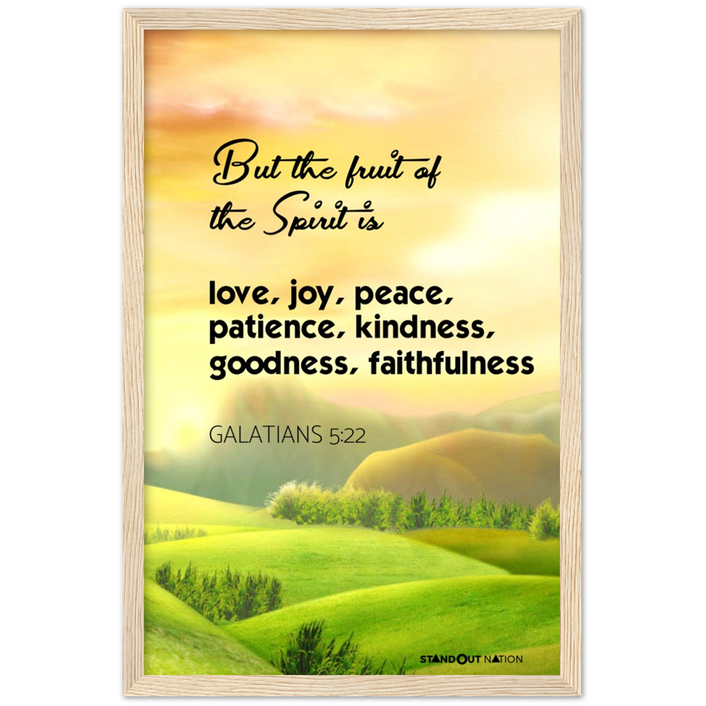 Fruit of the Spirit Poster