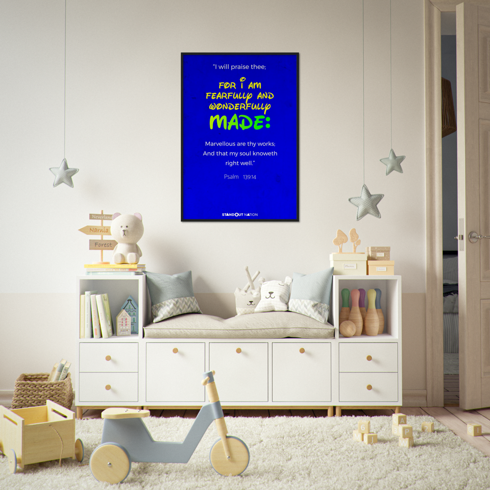 I am WONDERFULLY and FEARFULLY made Poster
