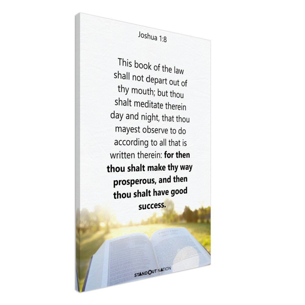 Thou shall meditate day and night Poster