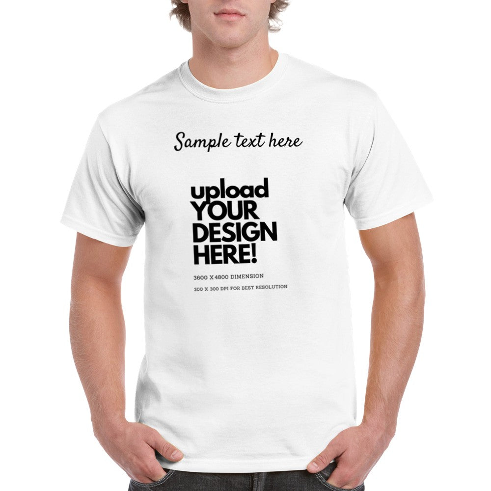 Personalise a T-shirt