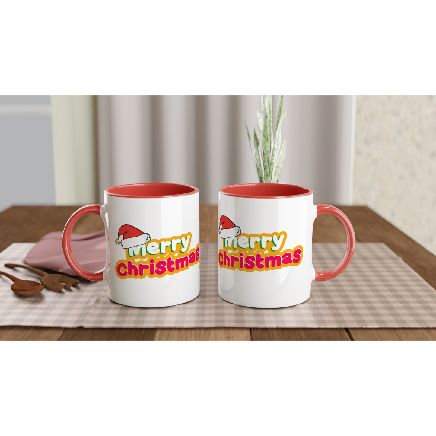 Santa's Merry Christmas Ceramic Mug