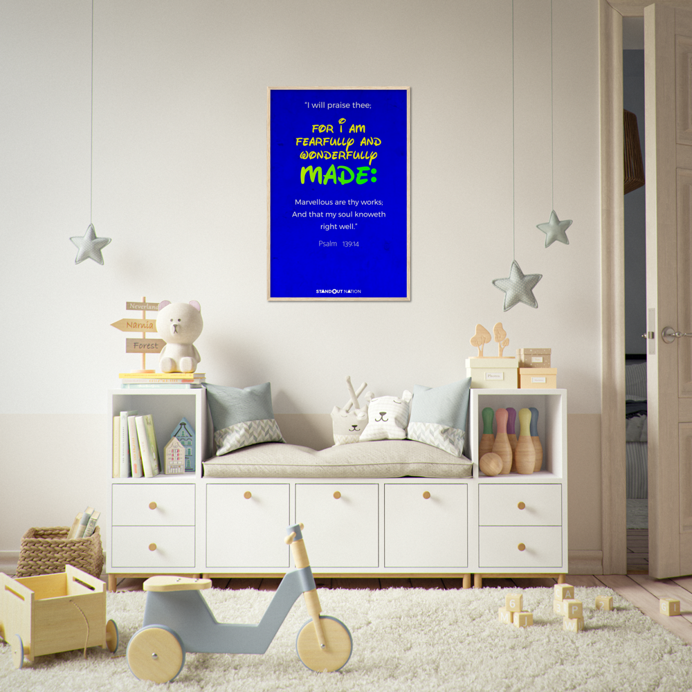 I am WONDERFULLY and FEARFULLY made Poster