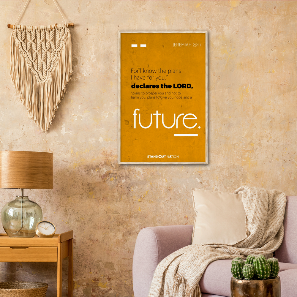 I Know The Plans I Have You Poster
