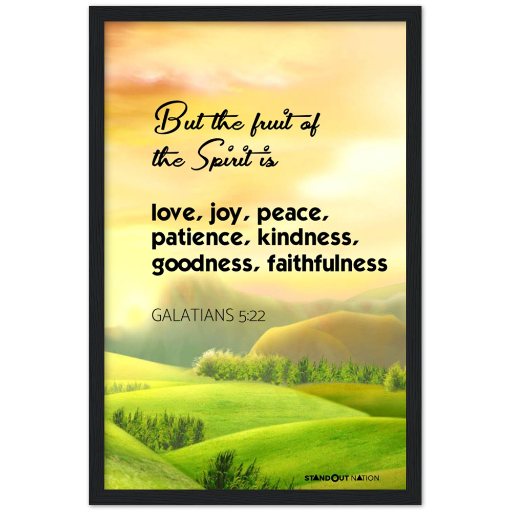 Fruit of the Spirit Poster
