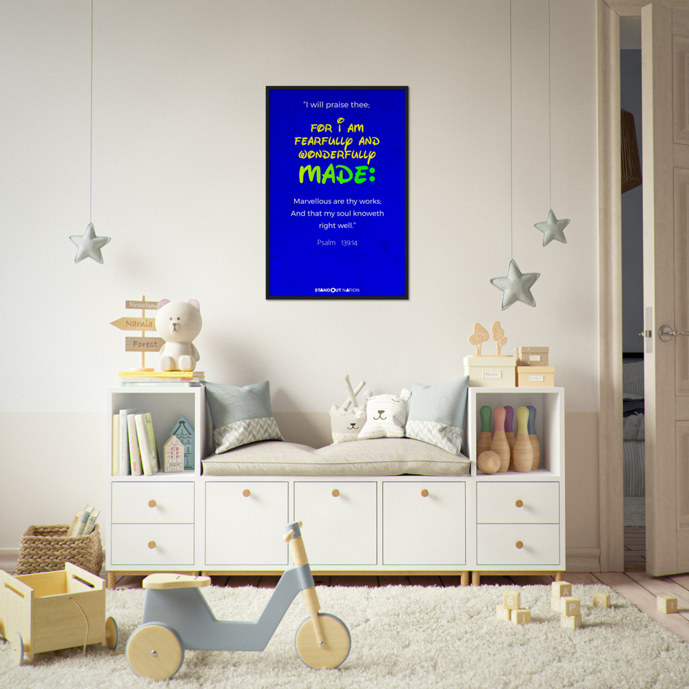 I am WONDERFULLY and FEARFULLY made Poster