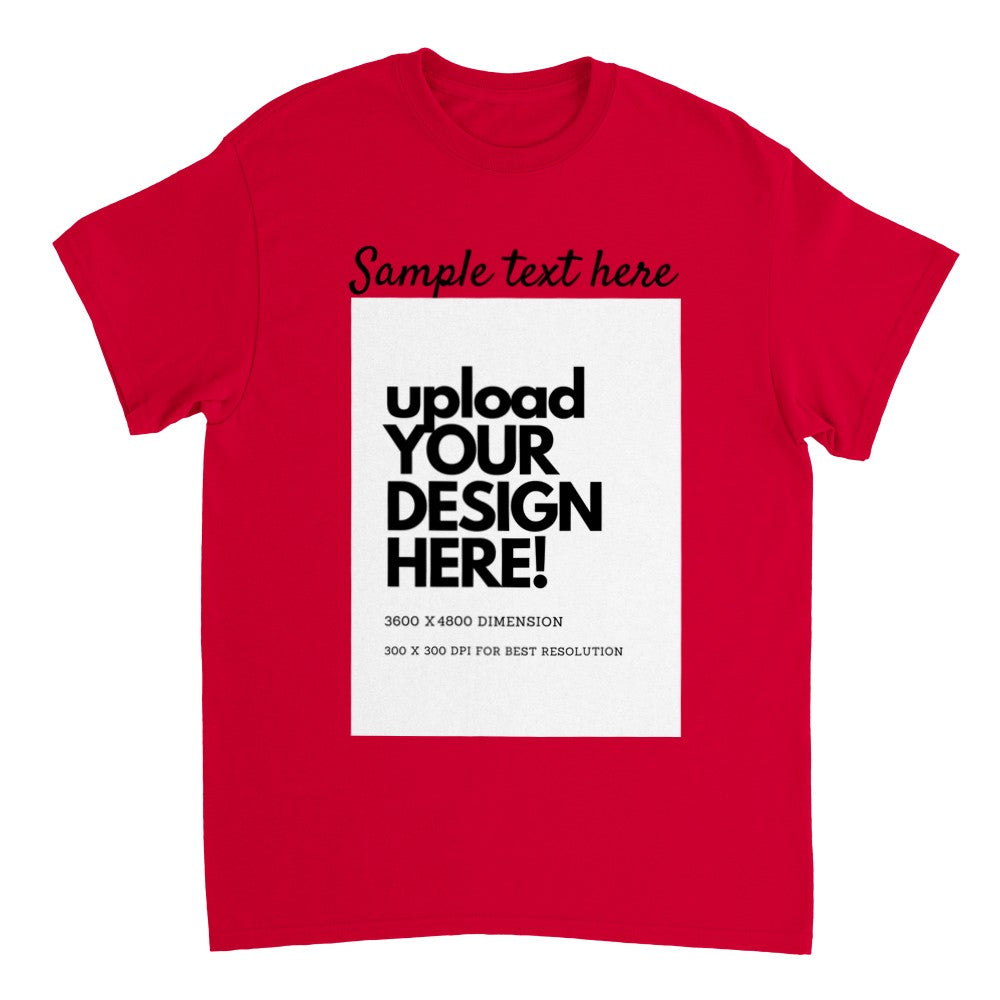 Personalise a T-shirt