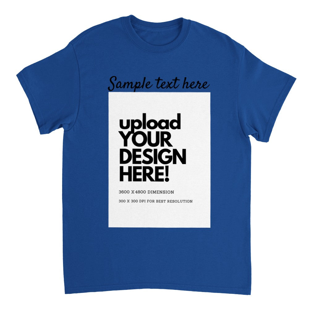 Personalise a T-shirt