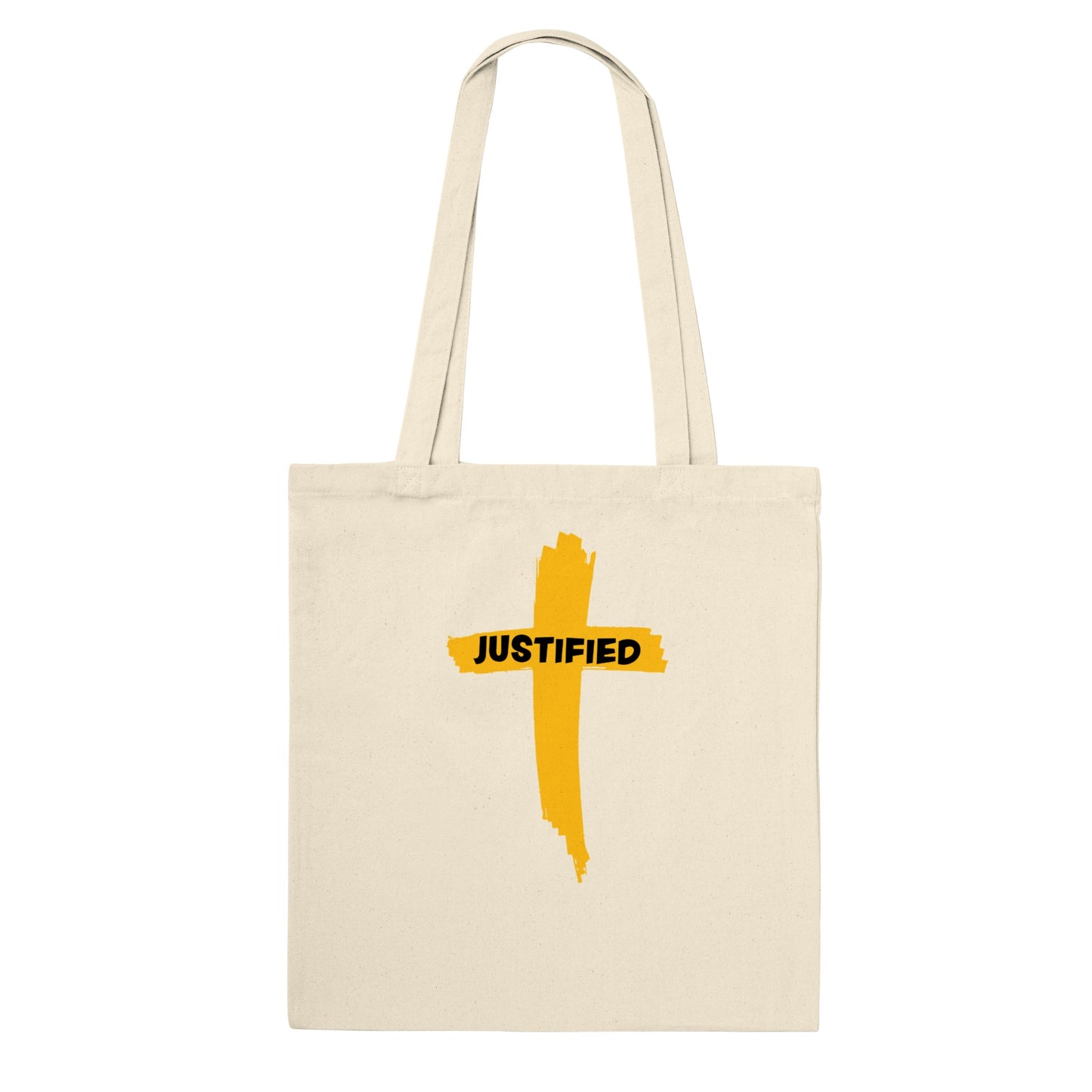 JUSTIFIED Tote Bag from Cross Series