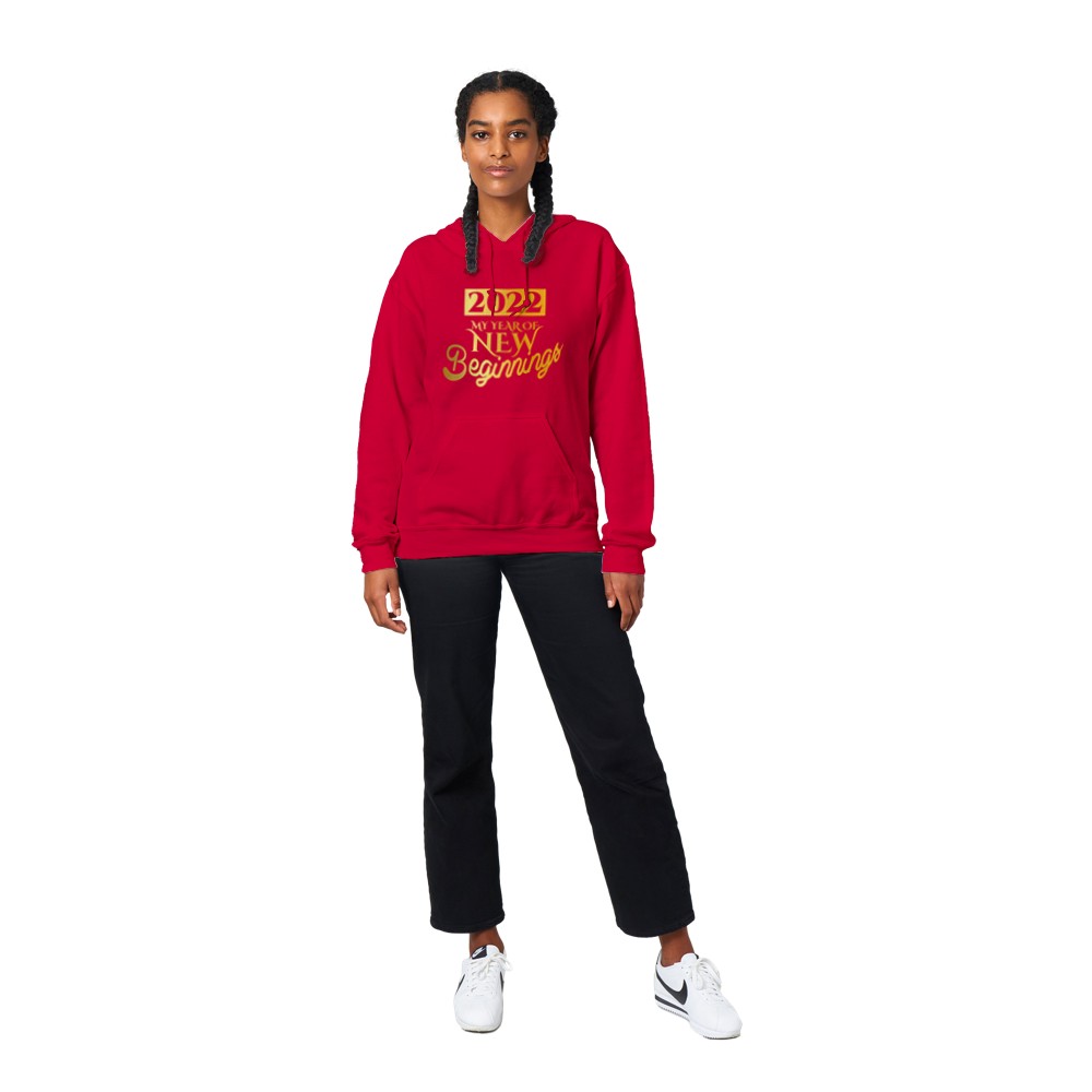 2022, my year of new new beginnings Hoodie