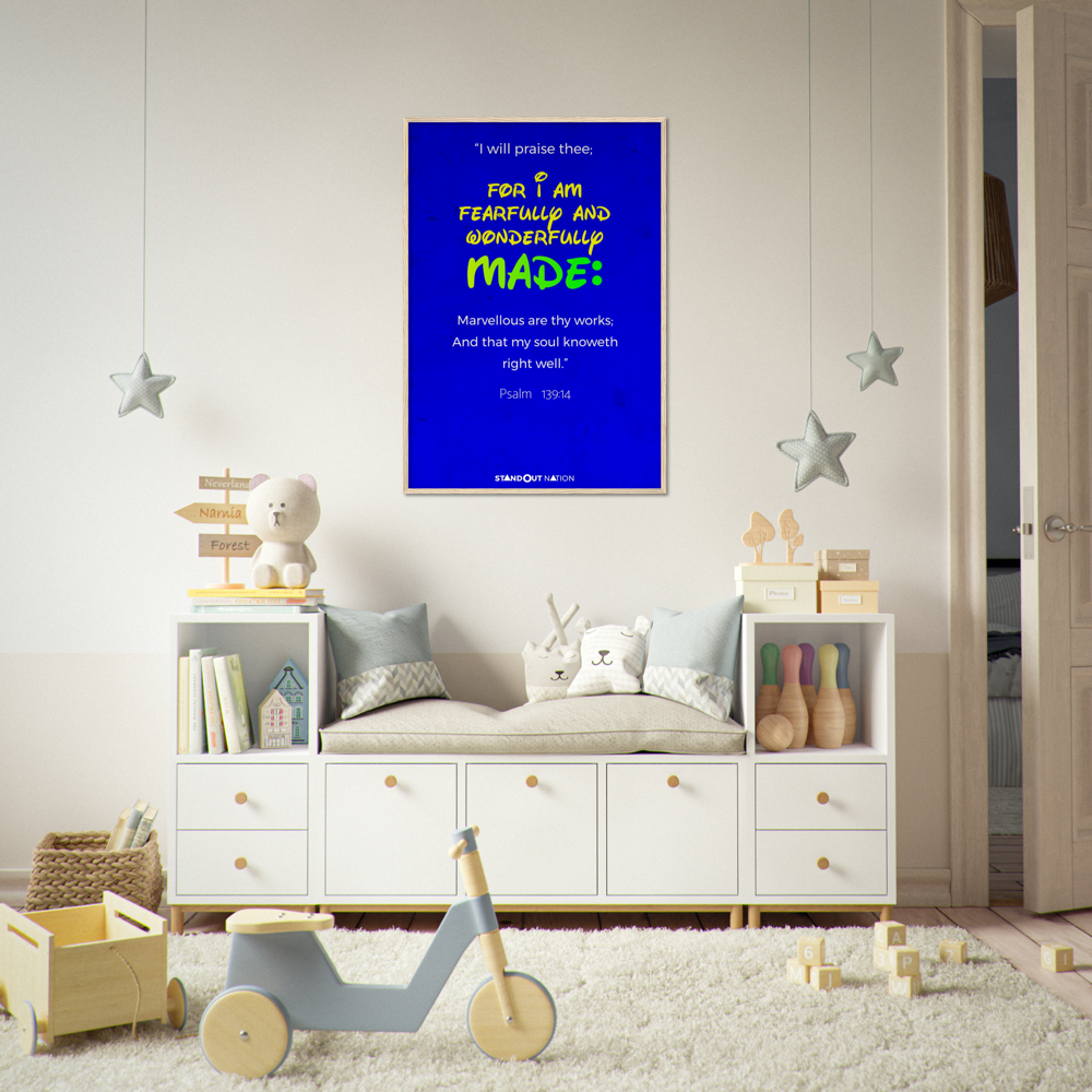 I am WONDERFULLY and FEARFULLY made Poster