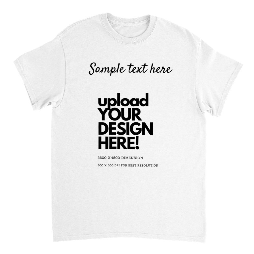 Personalise a T-shirt