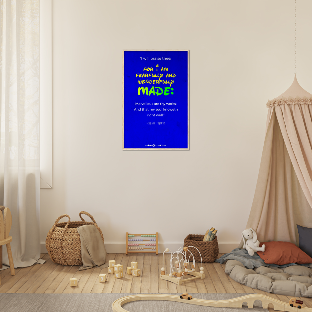 I am WONDERFULLY and FEARFULLY made Poster