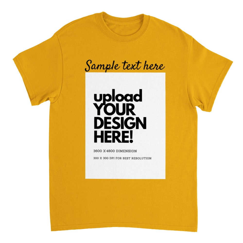 Personalise a T-shirt