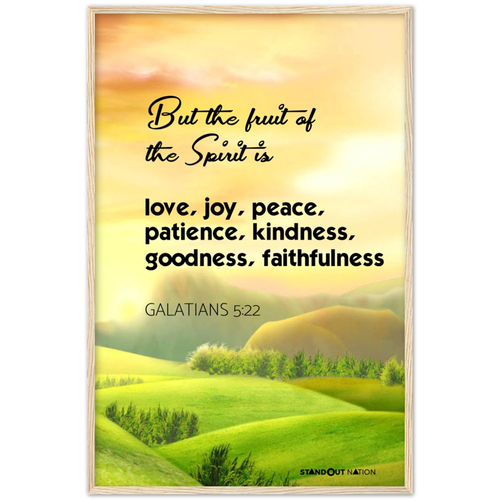 Fruit of the Spirit Poster