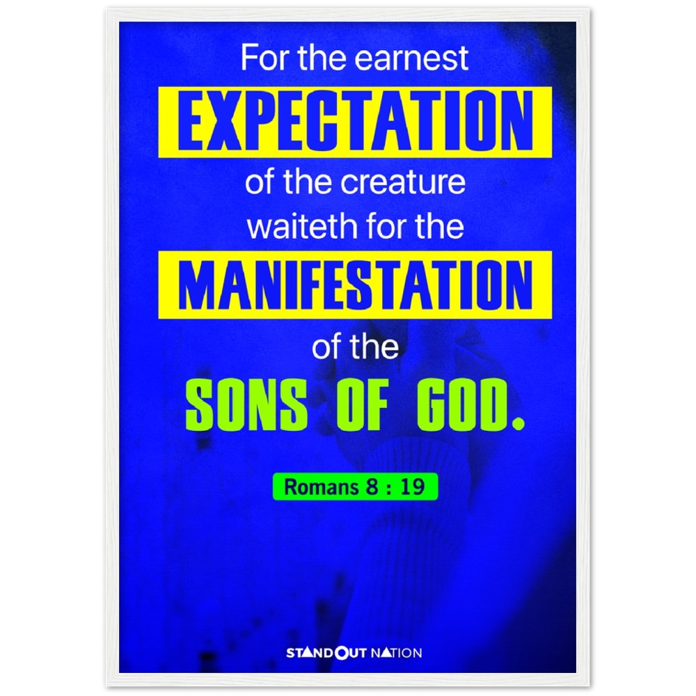Manifestation of the Sons of God Poster