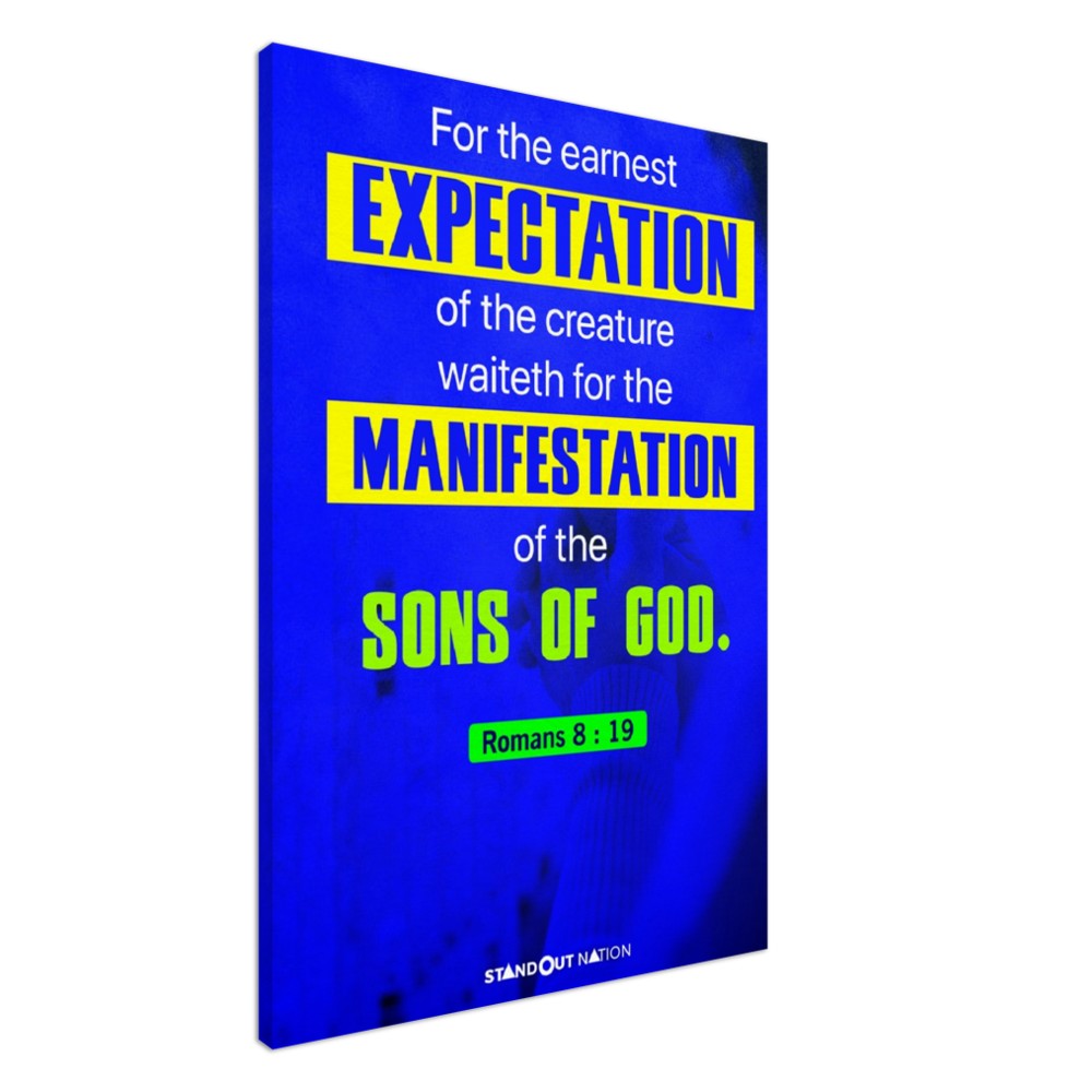 Manifestation of the Sons of God Poster