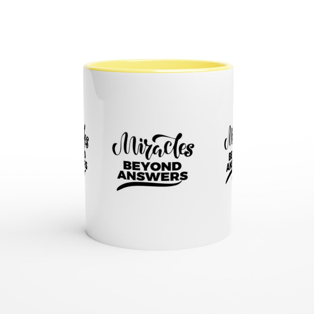 Miracles beyond answers mug
