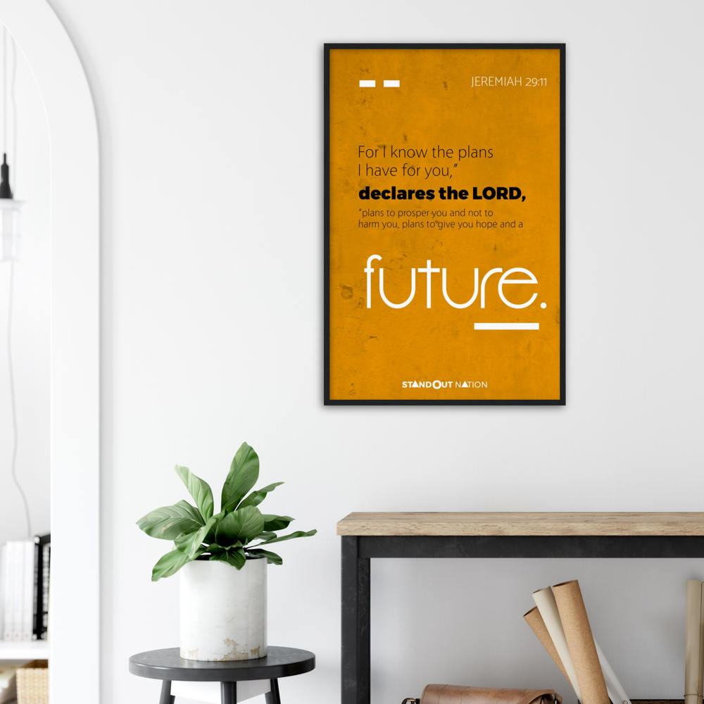 I Know The Plans I Have You Poster