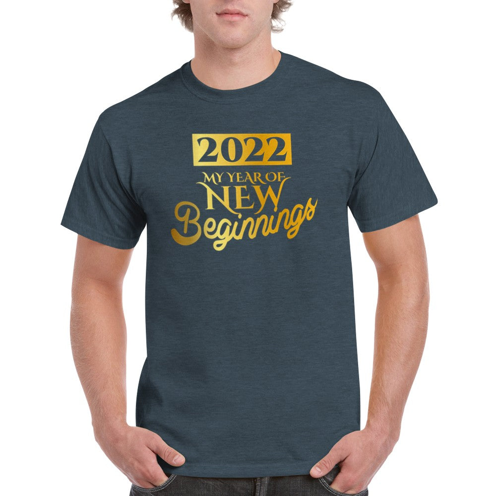 2022, my year of new beginnings T-shirt