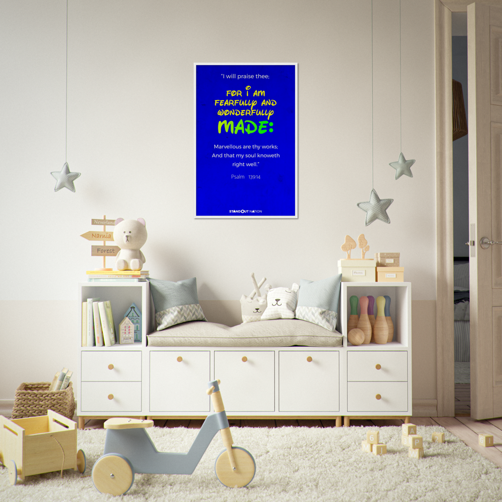 I am WONDERFULLY and FEARFULLY made Poster