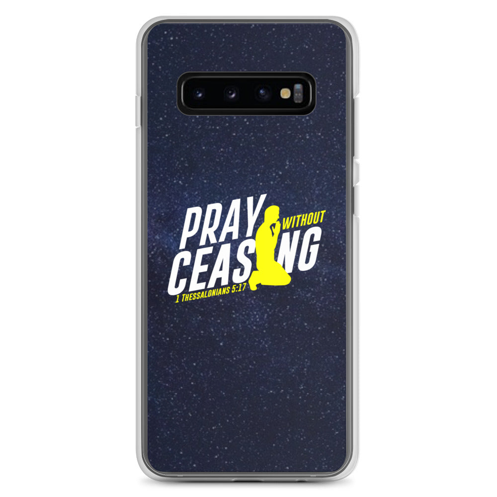 Pray Without Ceasing Samsung Phone Case