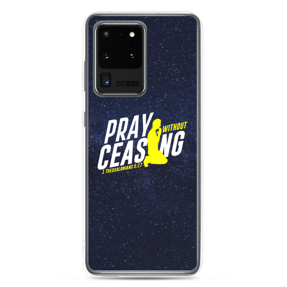Pray Without Ceasing Samsung Phone Case