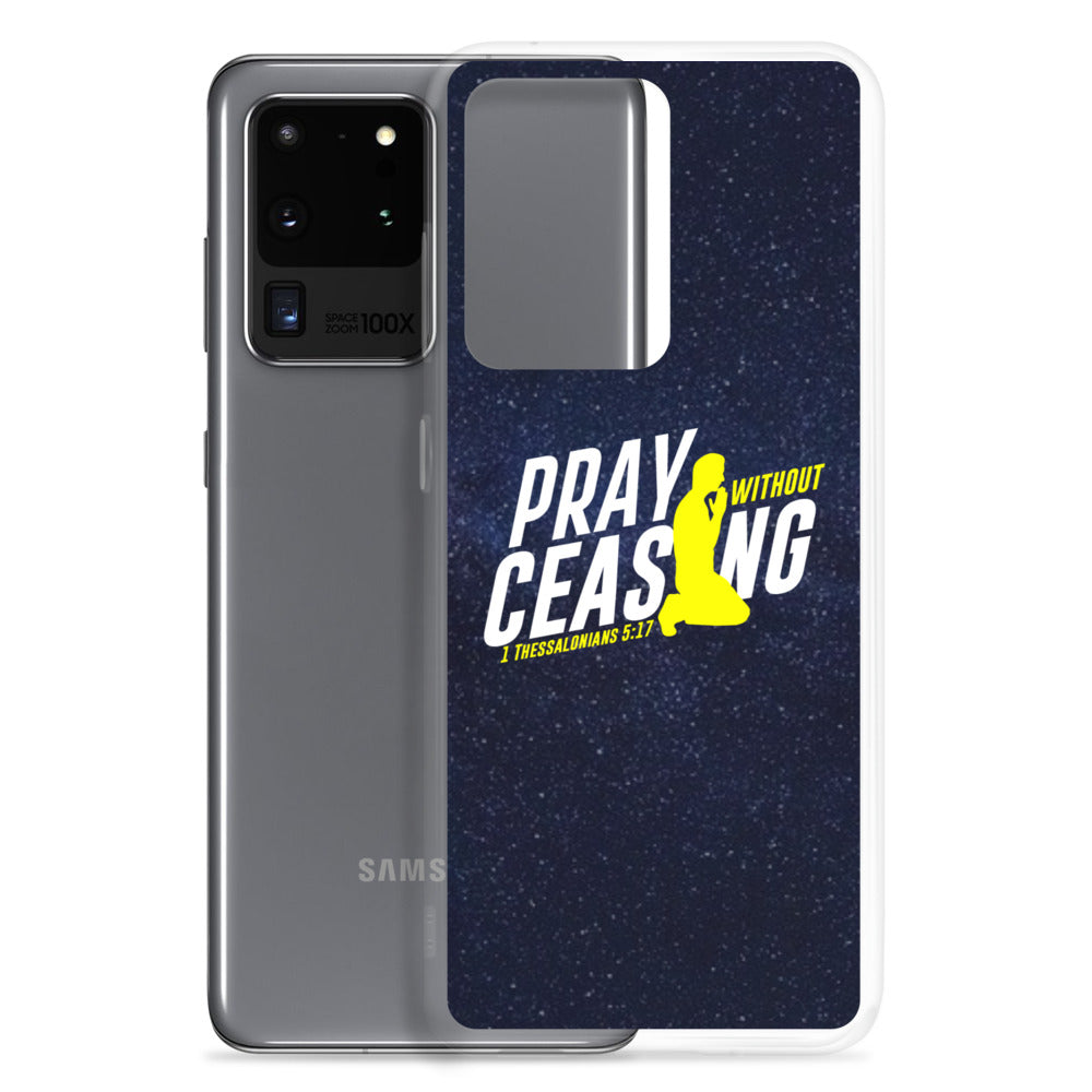 Pray Without Ceasing Samsung Phone Case