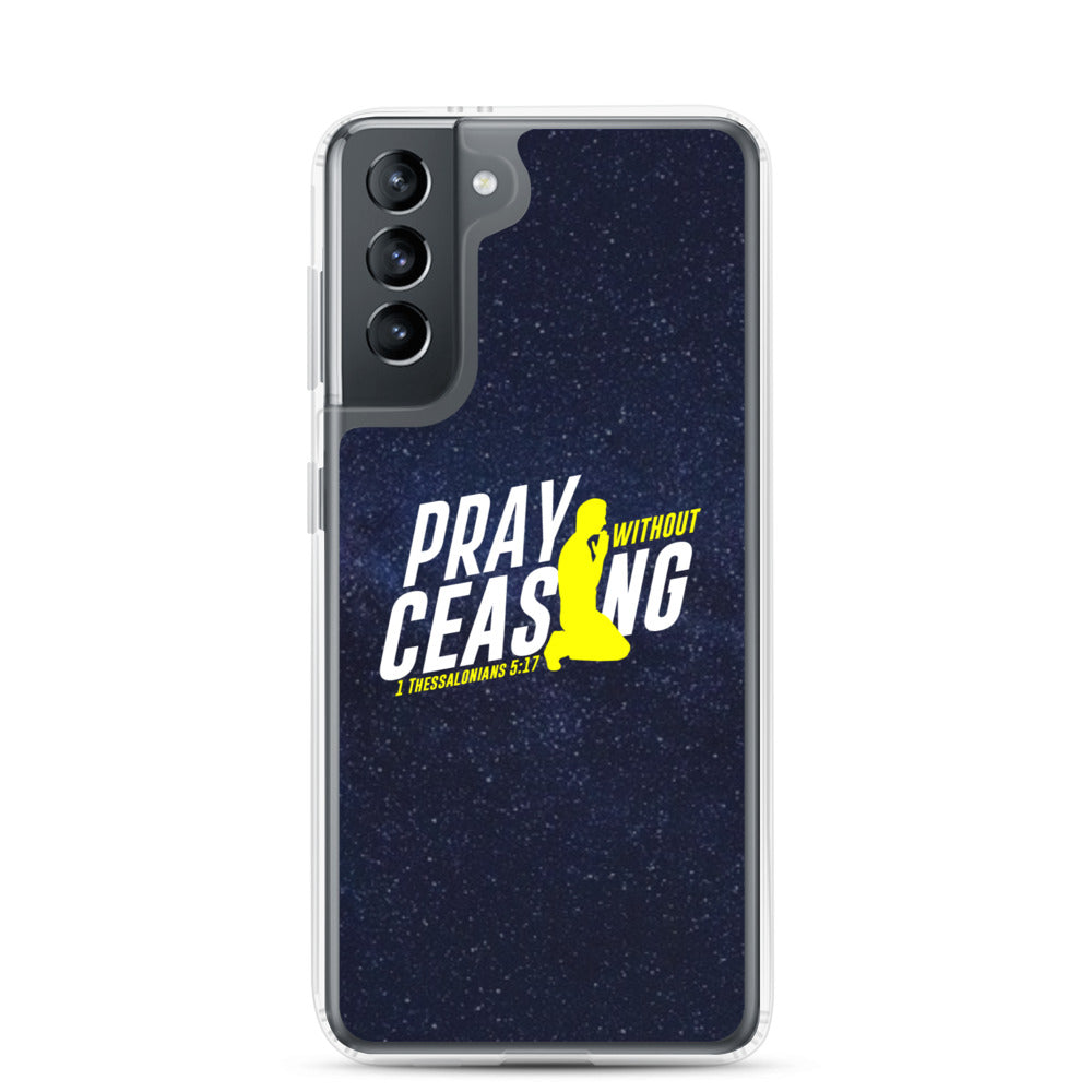 Pray Without Ceasing Samsung Phone Case
