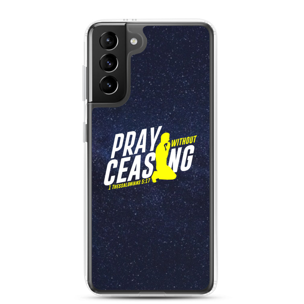 Pray Without Ceasing Samsung Phone Case