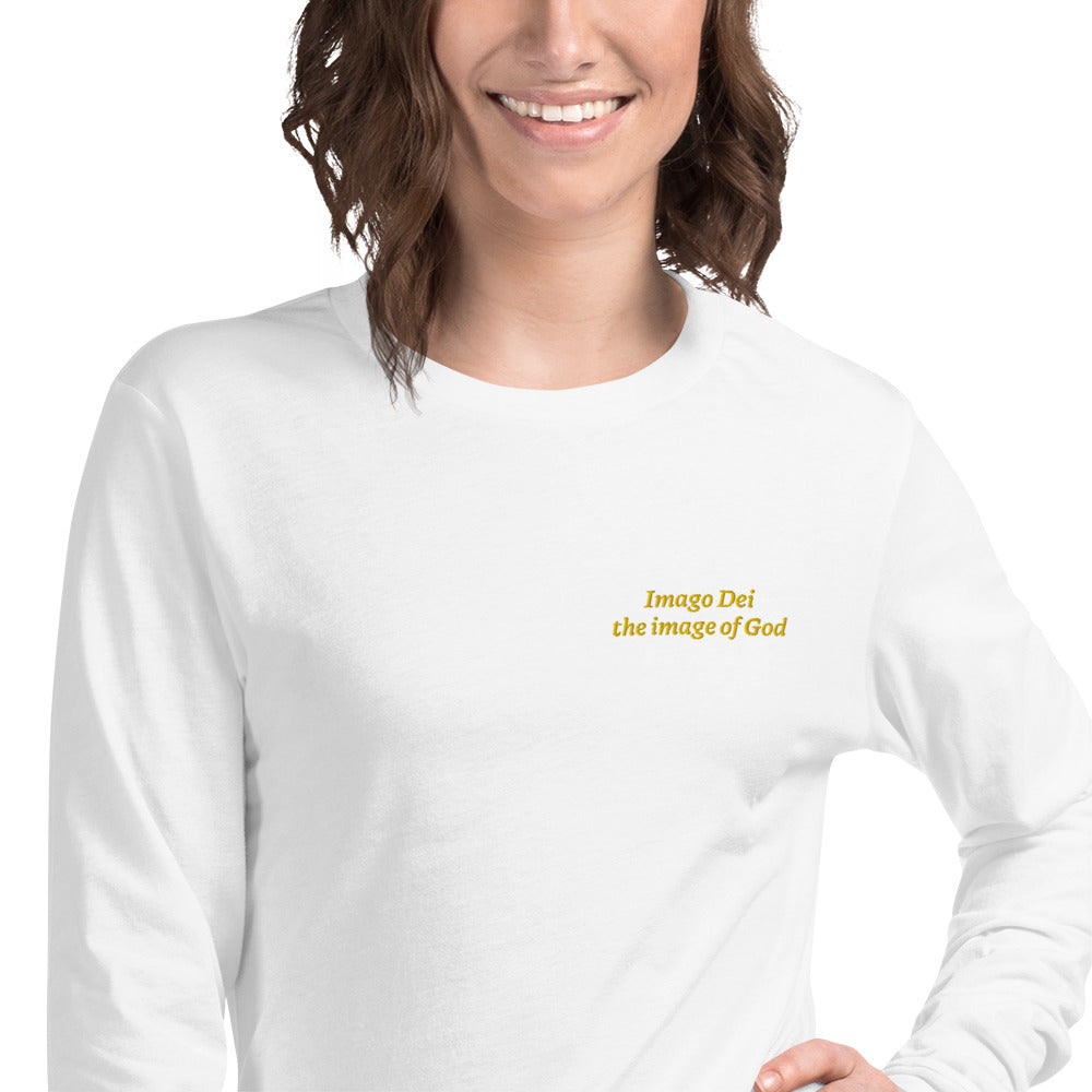 Imago Dei Long Sleeve Embroidered Shirt