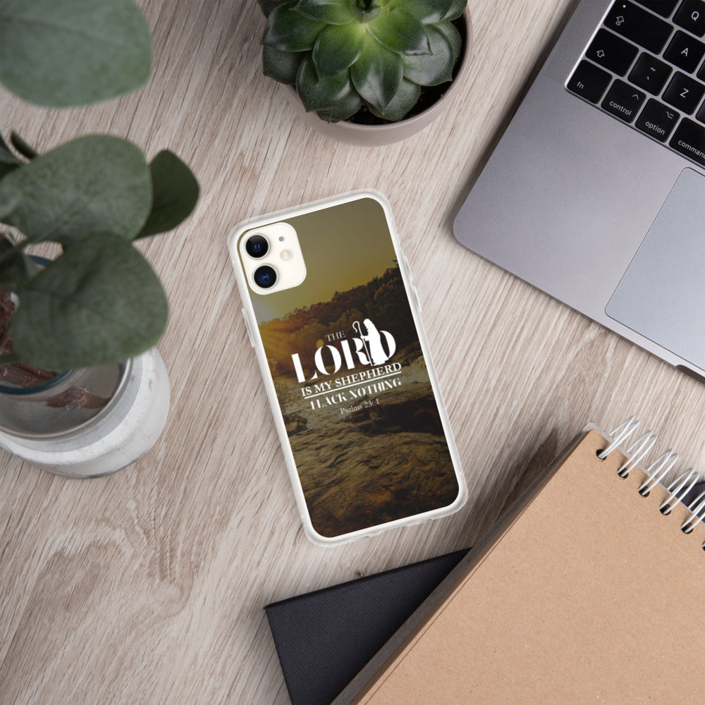 The Lord is Your Shepherd iPhone Case