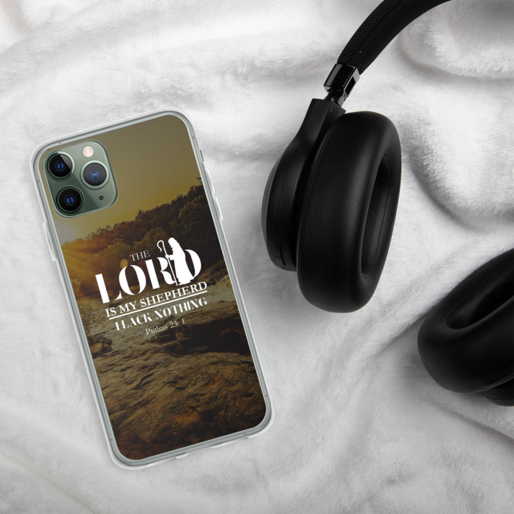 The Lord is Your Shepherd iPhone Case