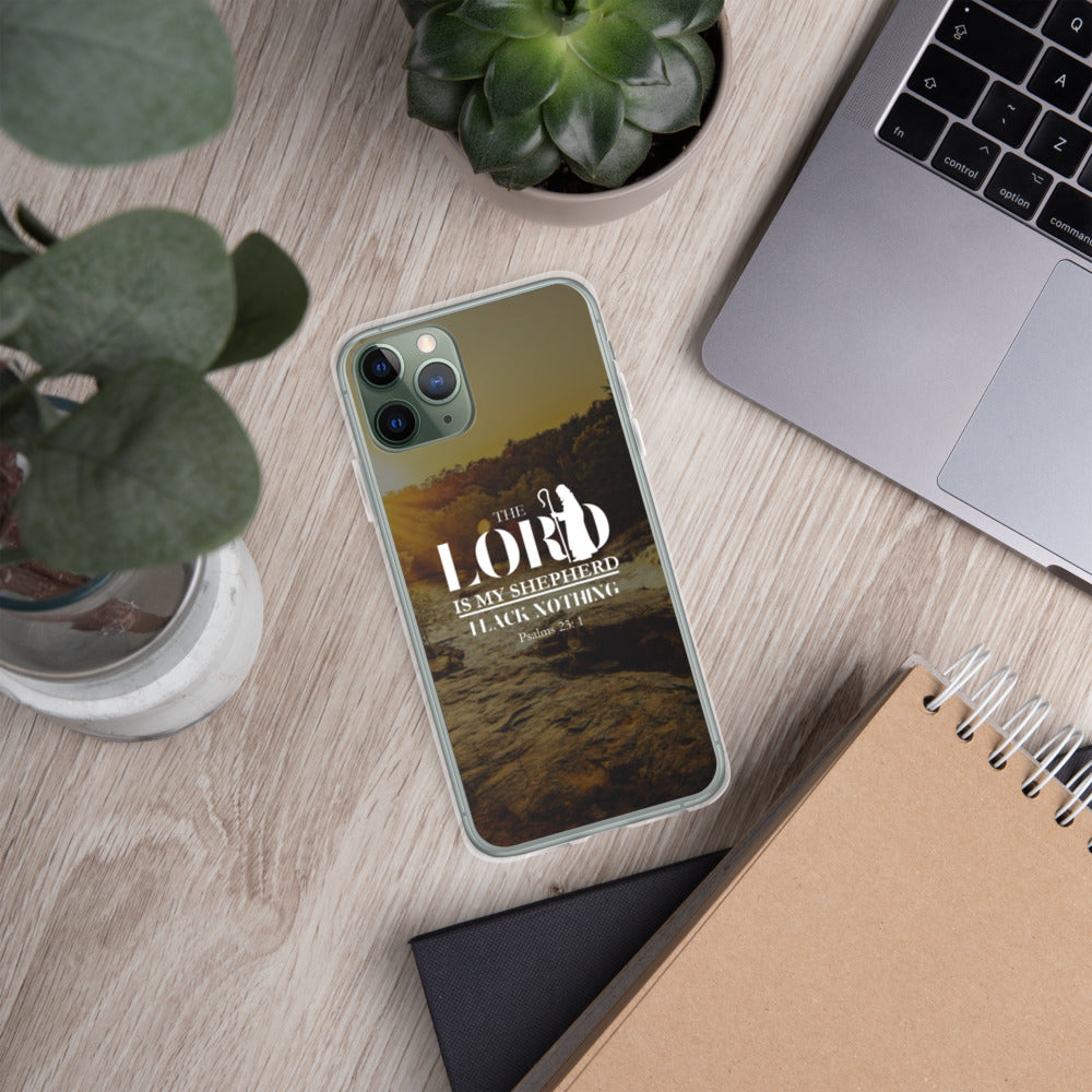 The Lord is Your Shepherd iPhone Case